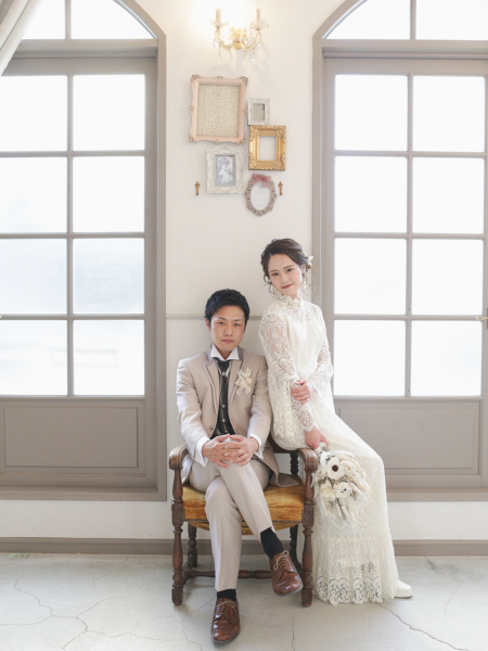 洋装撮影はクラシックに♪