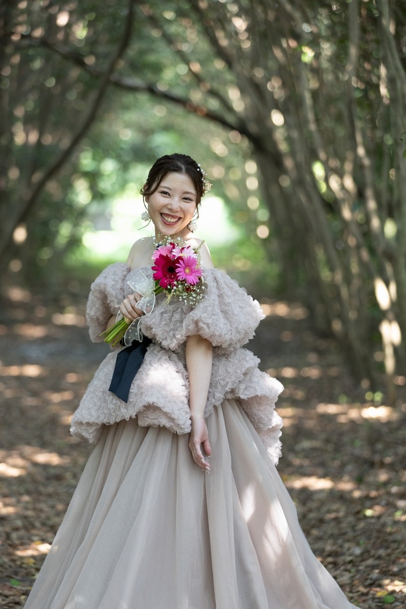 海だけでなく、緑とも一緒に