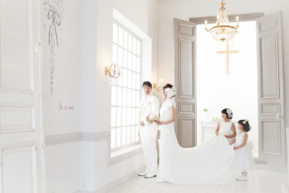 お子様といっしょにファミリーフォトウェディング✳︎