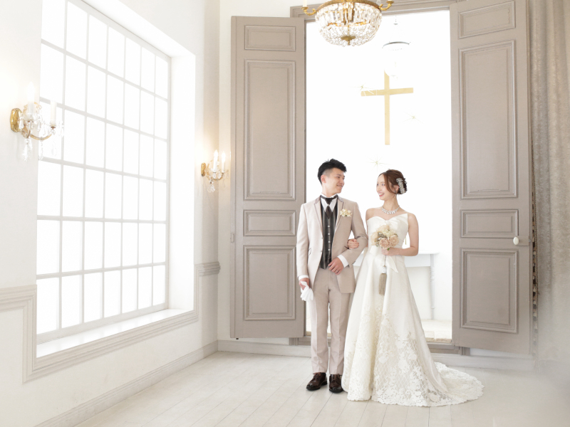 Bonfleur Wedding(ボンフルールウェディング)_チャペルで撮影できる