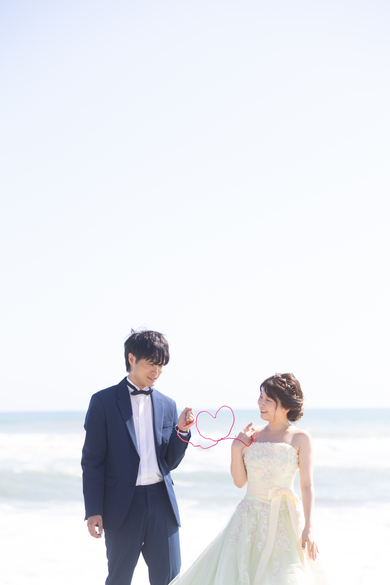 Bonfleur Wedding(ボンフルールウェディング)_海で撮影できる