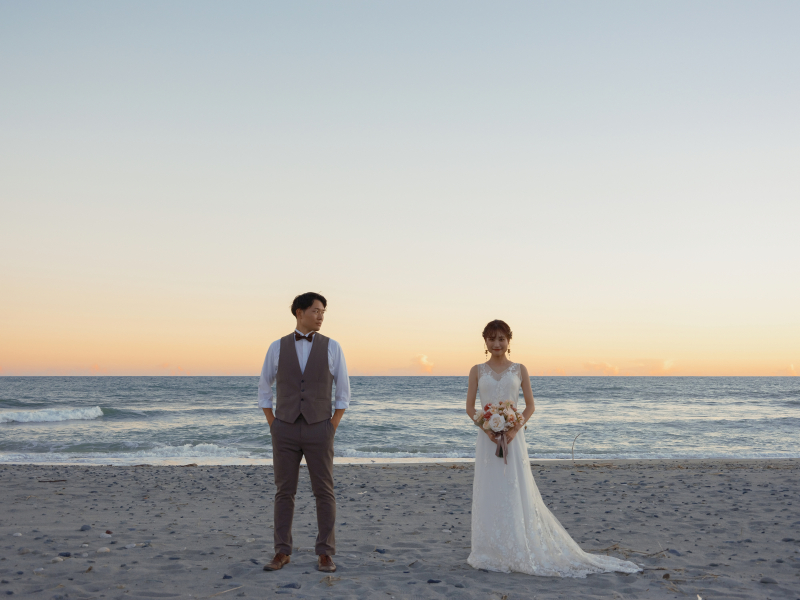 Bonfleur Wedding(ボンフルールウェディング)_海で撮影できる