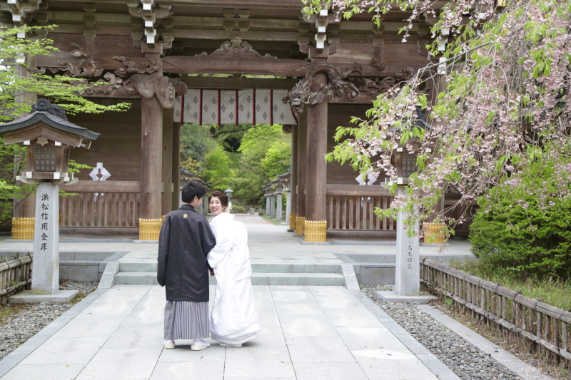 Bonfleur Wedding(ボンフルールウェディング)_庭園で撮影できる