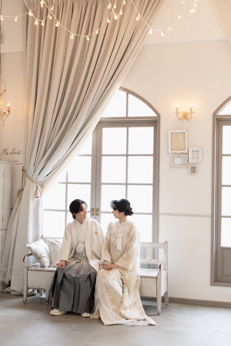Bonfleur Wedding(ボンフルールウェディング)_スタジオで撮影できる