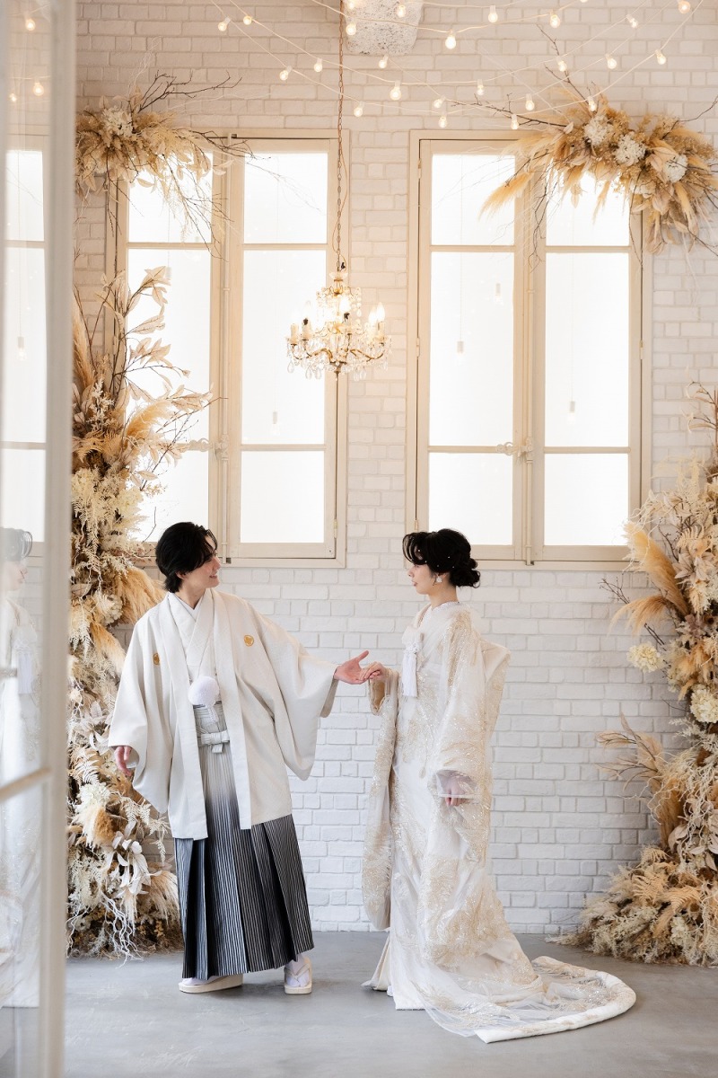 Bonfleur Wedding(ボンフルールウェディング)_スタジオで撮影できる