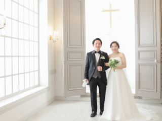 併設チャペルでの撮影