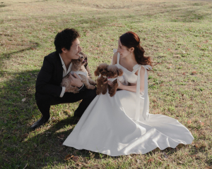 Bonfleur Wedding(ボンフルールウェディング)_ペットロケーション撮影