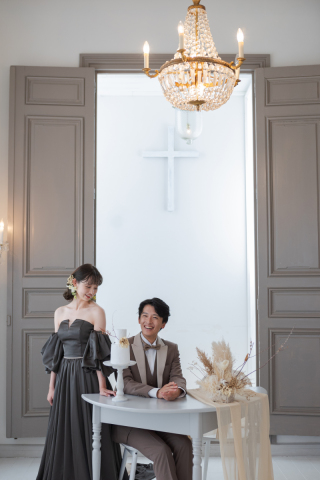Bonfleur Wedding(ボンフルールウェディング)_【ドレス】スタジオ撮影