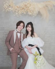 Bonfleur Wedding(ボンフルールウェディング)_【ドレス】スタジオ撮影