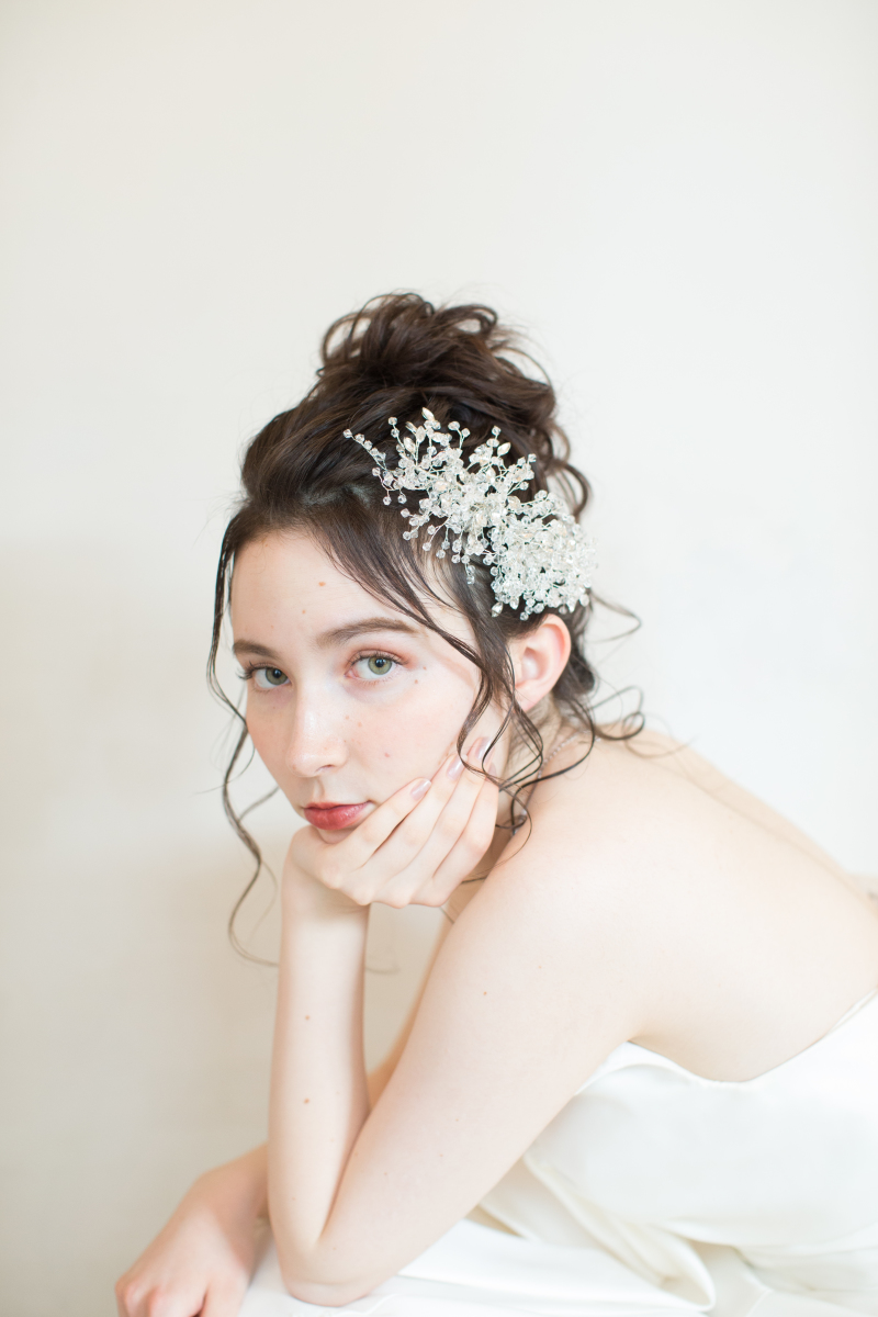 アップスタイルでスッキリ♪