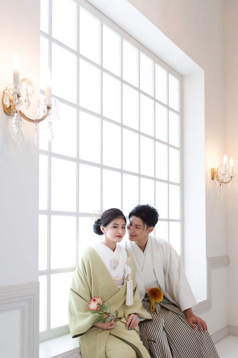 Bonfleur Wedding(ボンフルールウェディング)_スタジオで撮影できる