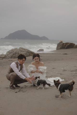 Bonfleur Wedding(ボンフルールウェディング)_ペットロケーション撮影