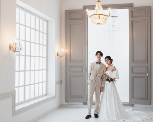 Bonfleur Wedding(ボンフルールウェディング)_【ドレス】スタジオ撮影