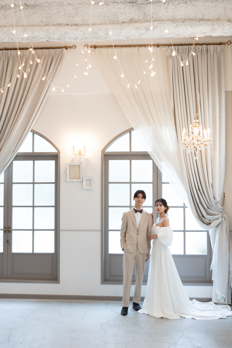 Bonfleur Wedding(ボンフルールウェディング)_スタジオで撮影できる