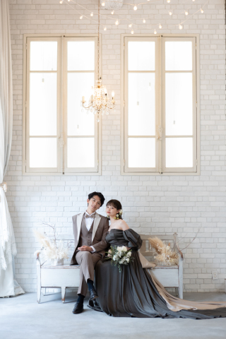 Bonfleur Wedding(ボンフルールウェディング)_【ドレス】スタジオ撮影