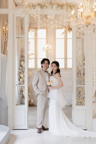 Bonfleur Wedding(ボンフルールウェディング)_【ドレス】スタジオ撮影