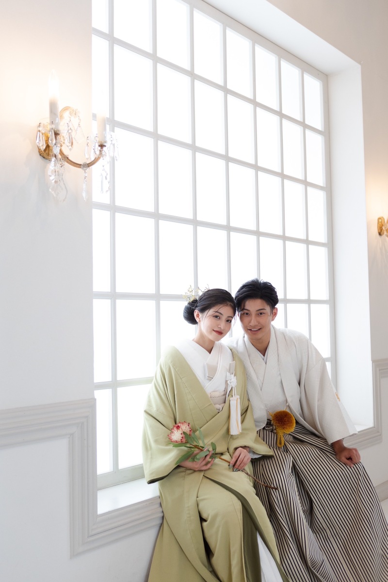【アルバム+データ増量和装プラン】データ70カット→120カット 撮影料+ヘアメイク+ドレス&小物+ アルバム10P付