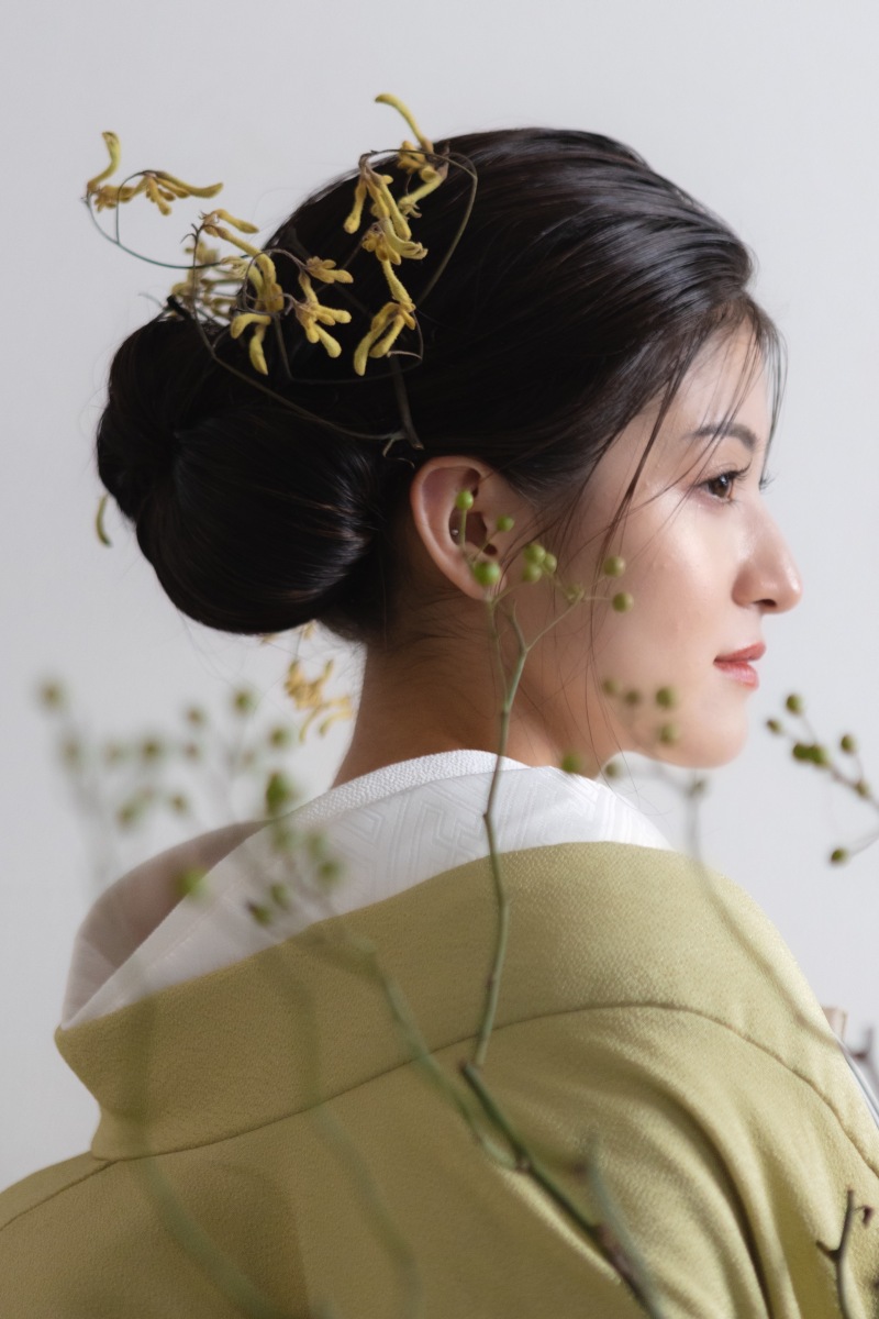 【アルバム+データ増量和装プラン】データ30カット→70カット 撮影料+ヘアメイク+ドレス&小物+ アルバム10P付