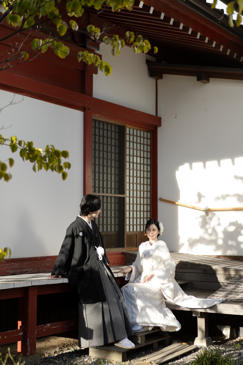 【庭園ロケーション】庭園✕龍雲寺 和装1着 ヘアメイク+出張料+ヘアアクセサリー+ランクアップ衣装無料+データ100カット