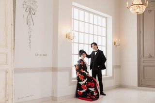 【10月末までの撮影限定！】和装スタジオ撮影プラン　データ100カット+ヘアメイク+和装小物付　◆追加料金なし！