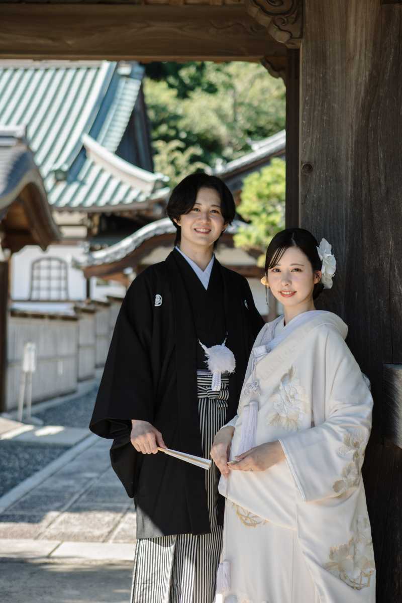 【庭園ロケーション】庭園✕龍雲寺 和装1着 ヘアメイク+出張料+ヘアアクセサリー+ランクアップ衣装無料+データ100カット