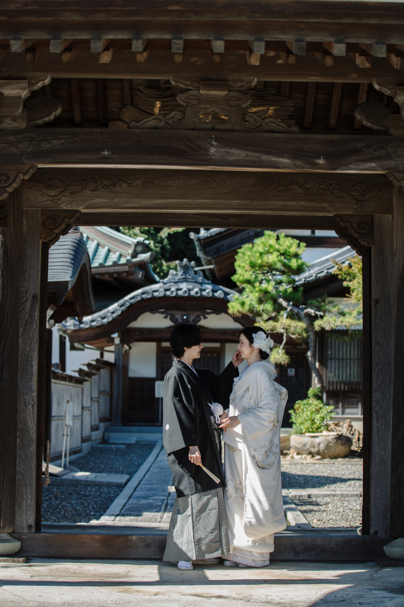 【庭園ロケーション】庭園✕龍雲寺 和装1着 ヘアメイク+出張料+ヘアアクセサリー+ランクアップ衣装無料+データ100カット