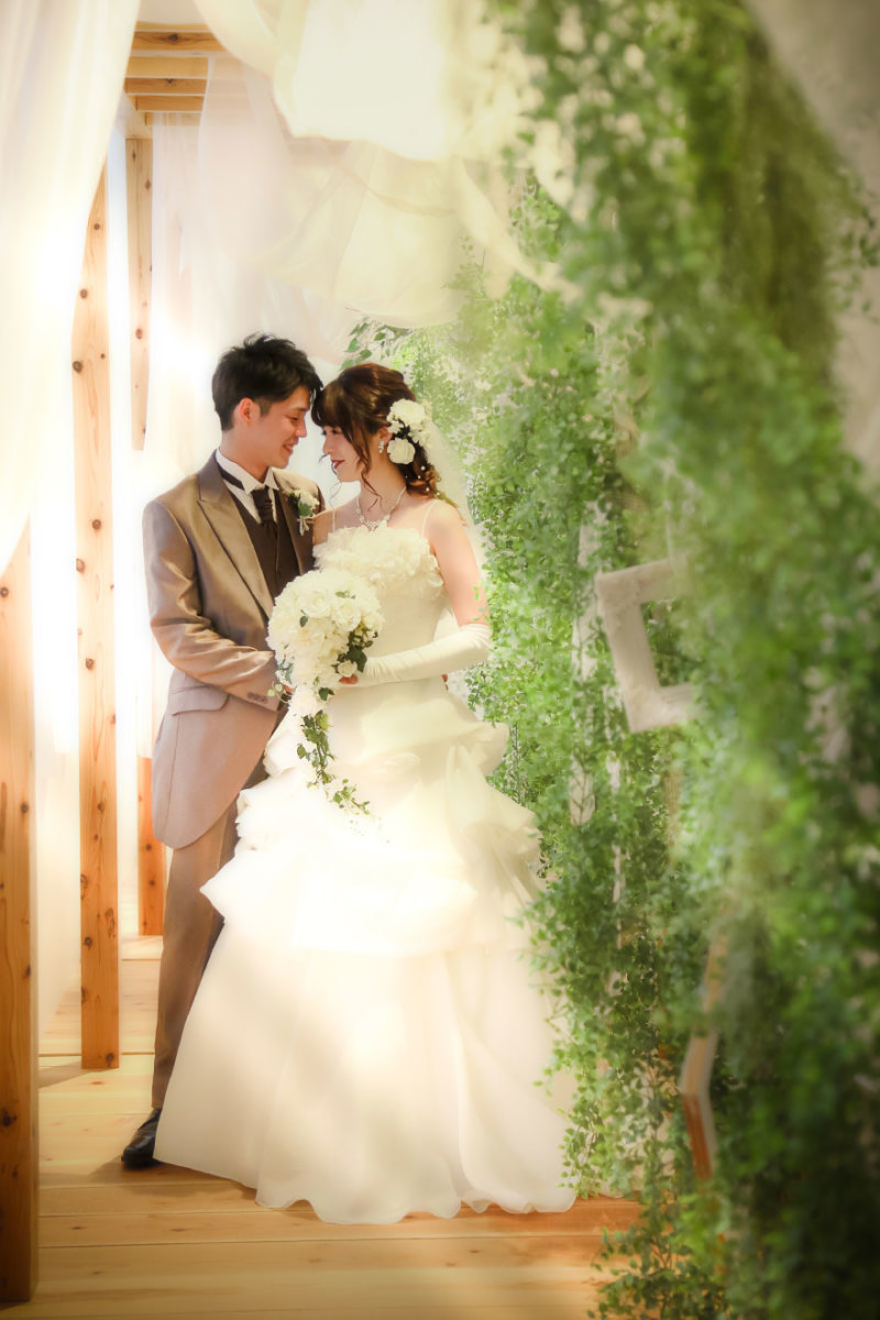 緑につつまれて