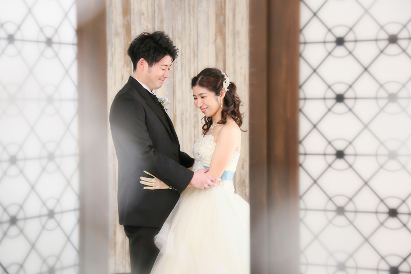 幻想的なフレームで