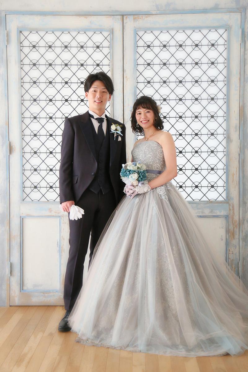 ドレスに合わせて