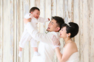 家族3人そろって♡