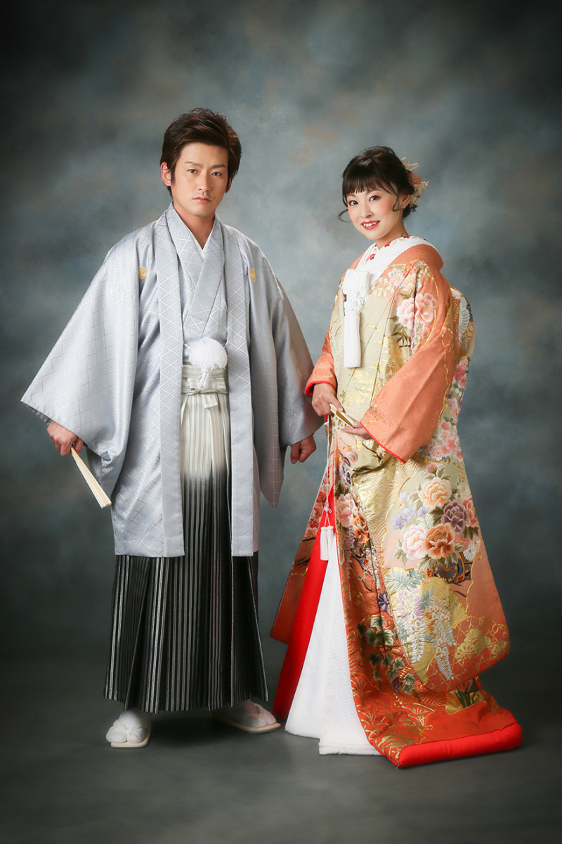 正統派スクリーンで和装撮影！