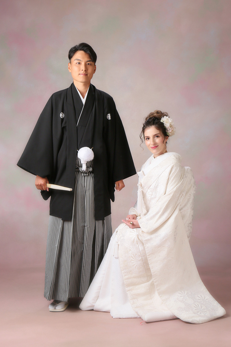 日本古式の撮影も…