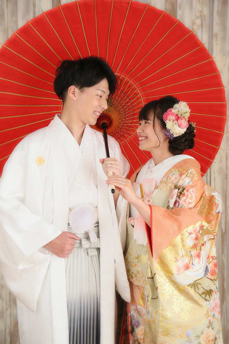 ドキドキの相合傘