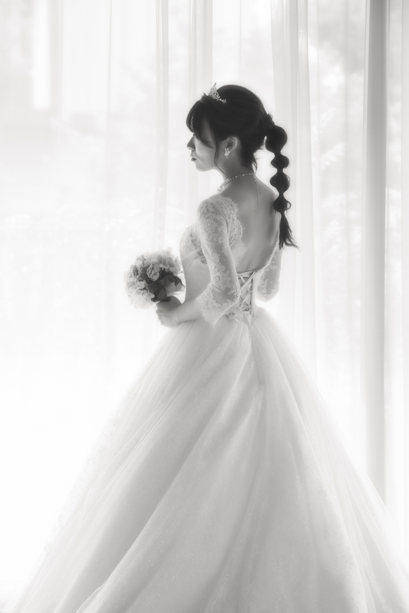 シックなバックショットも忘れずに