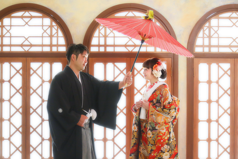 着物とドレス贅沢に3着コースでお写真をお撮りしませんか?