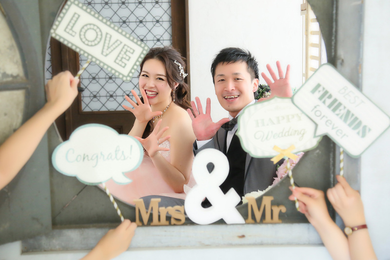 友達もお祝いに駆けつけてくれました！