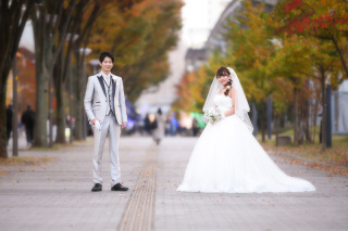 自然と街と撮れるロケーション撮影