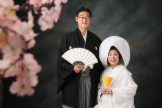 伝統的な和装スタイル