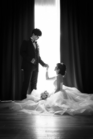 モノクロ写真もおしゃれに♪