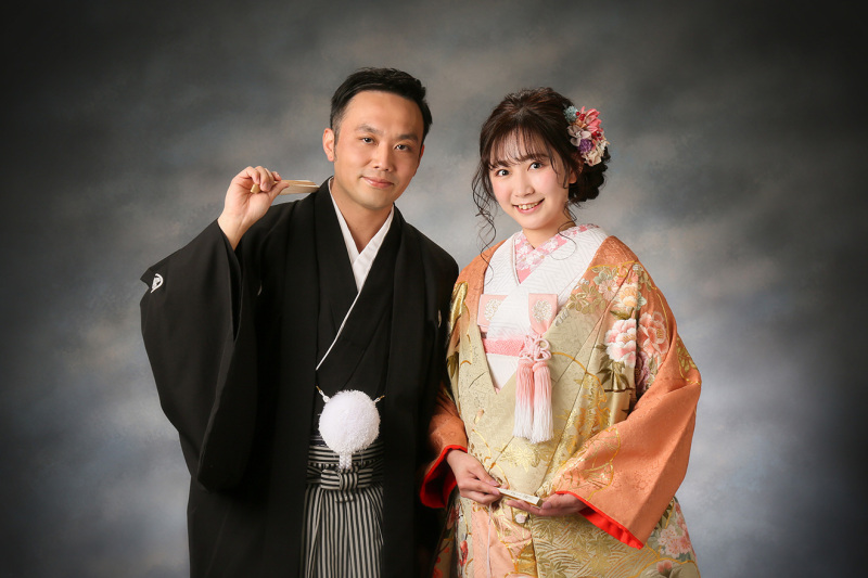 定番の写真館らしいお写真も♪