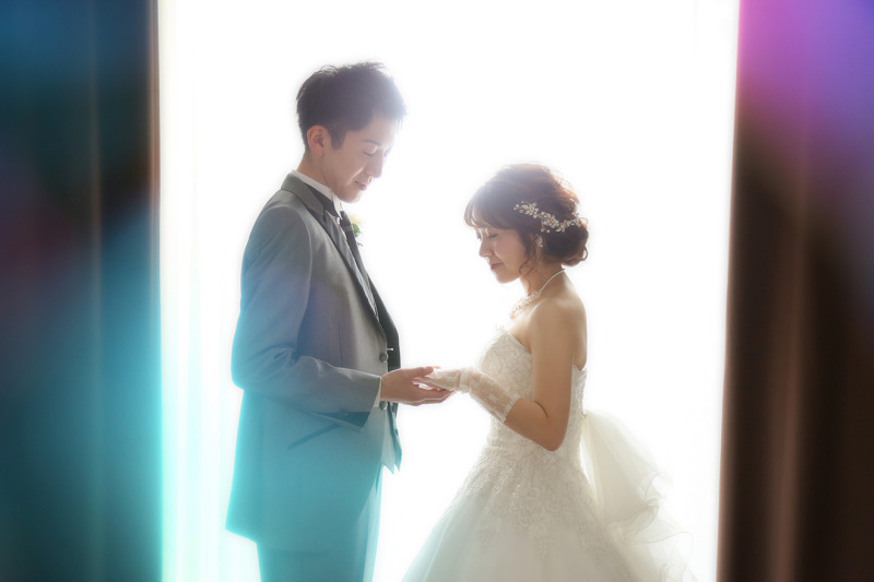 光の演出が幻想的