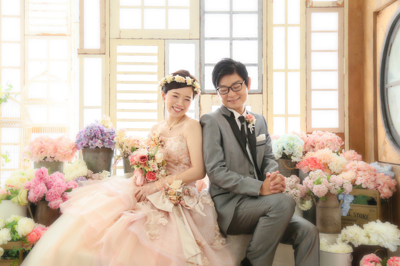 お色直しの3着目～