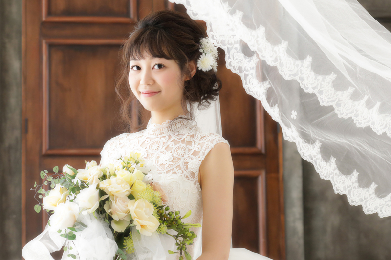 らかんスタジオ立川店_ウエディングドレスが豊富