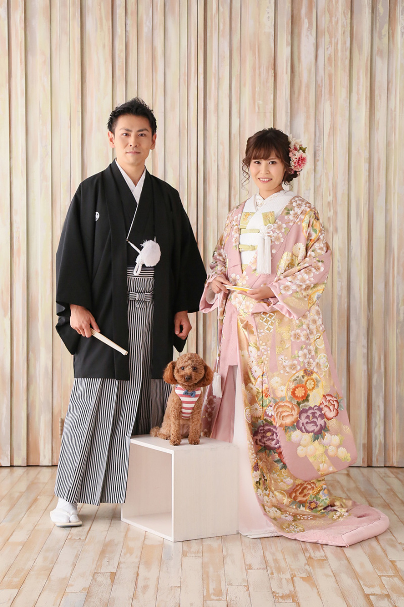 らかんスタジオ立川店_ペットと一緒に撮影できる