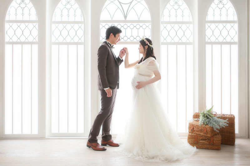 らかんスタジオ立川店_マタニティフォトの撮影ができる