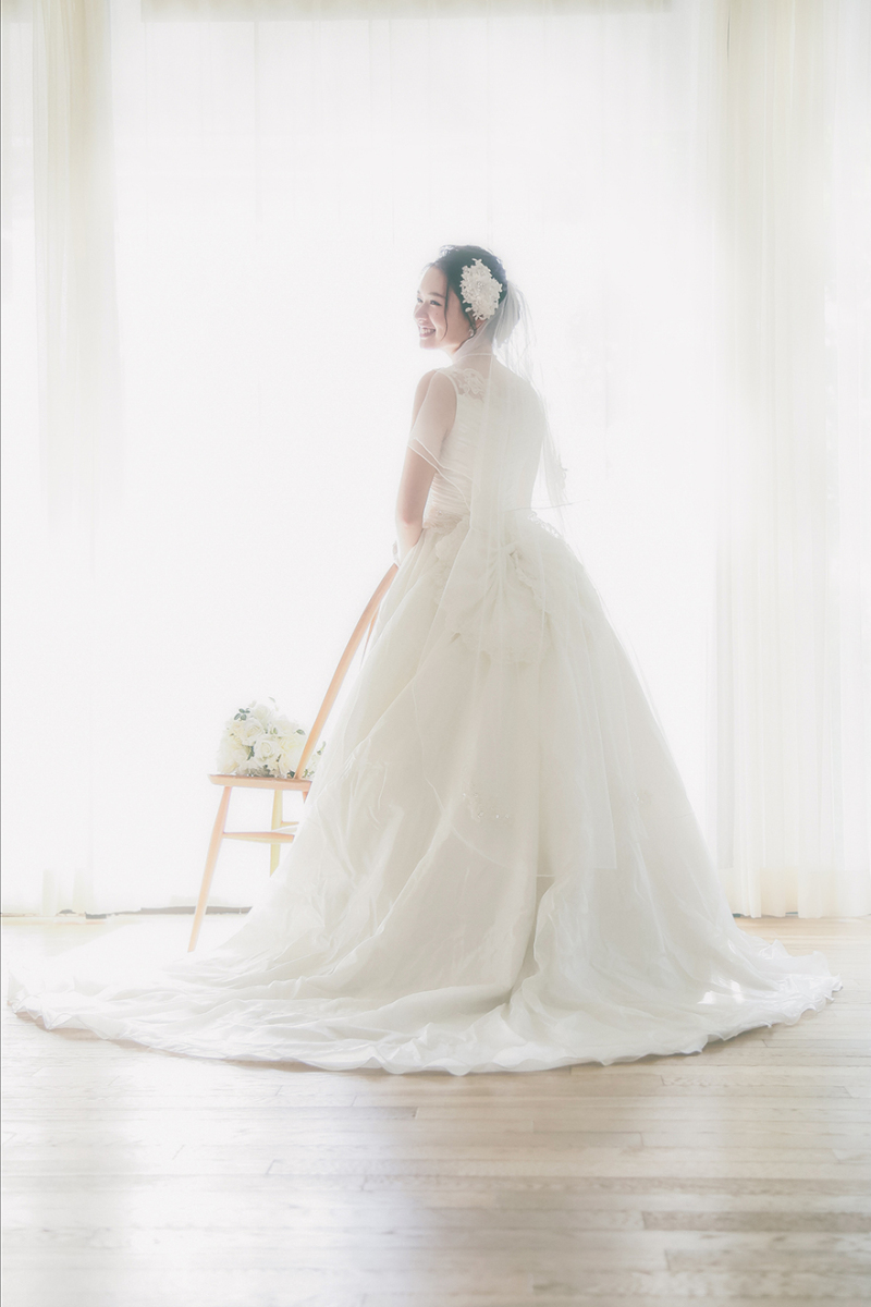 らかんスタジオ立川店_ウエディングドレスが豊富