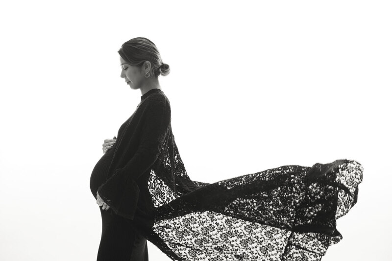 らかんスタジオ立川店_マタニティフォトの撮影ができる