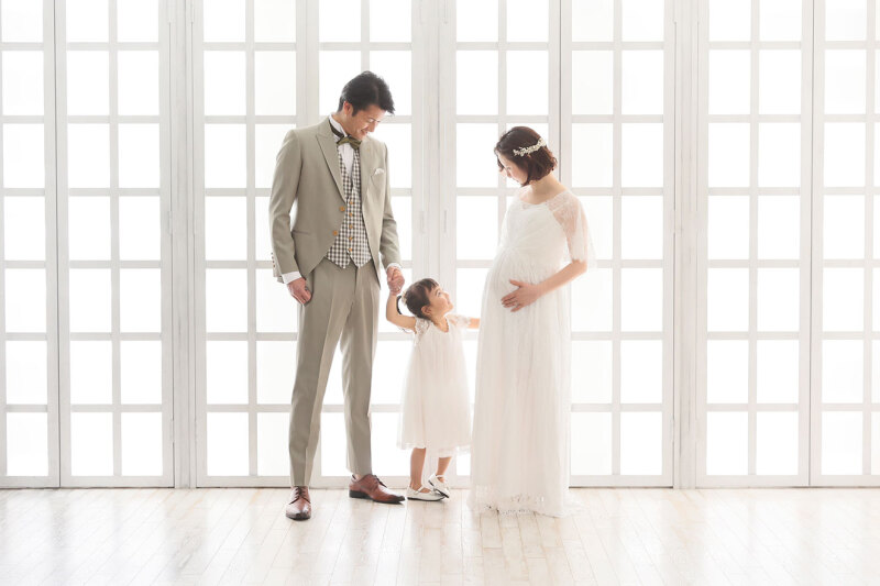 らかんスタジオ立川店_マタニティフォトの撮影ができる