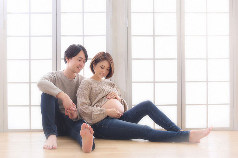 らかんスタジオ立川店_マタニティフォトの撮影ができる
