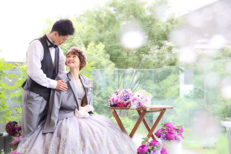 らかんスタジオ立川店_カラードレスが豊富